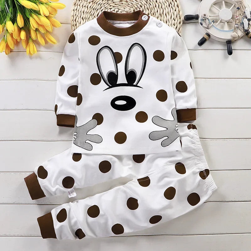 CozyWear – Baumwoll-Pyjama-Set für Kinder für Herbst/Winter