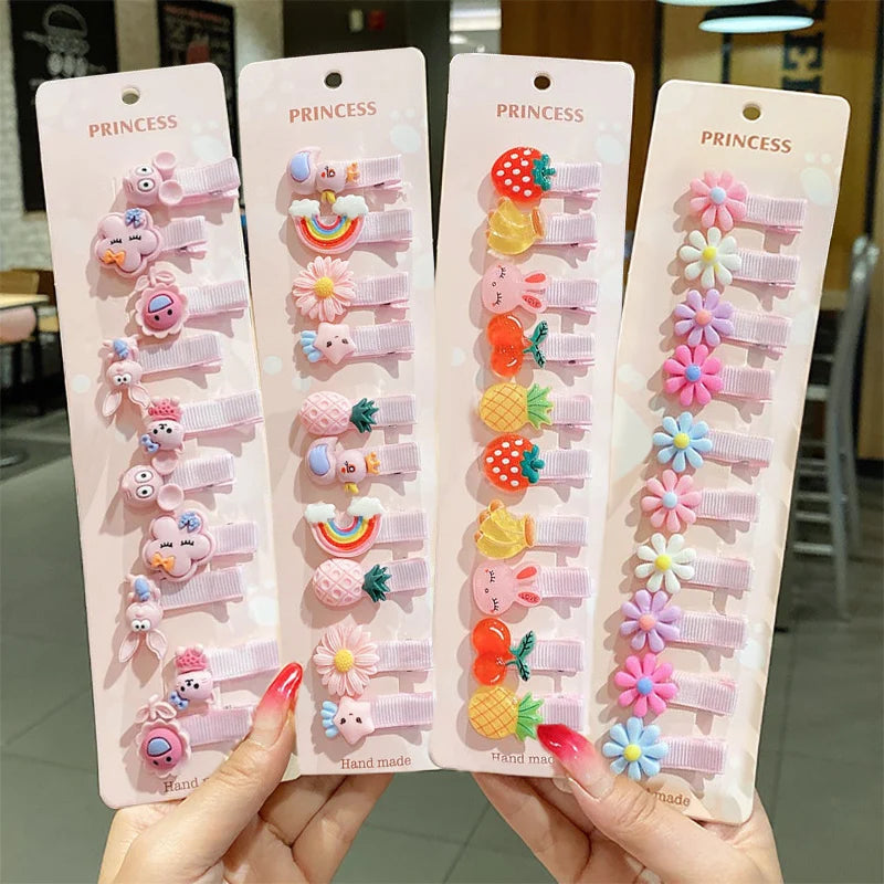 CharmClip 30x Set – Enchanted Bows: 30-Piece Baby Hair Clip Set