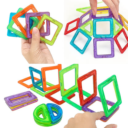 Magnetische bouwstenen - 48 tot 68 stuks