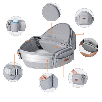 Sunveno HipSeat Pro – Ergonomische 3-in-1 draagzak