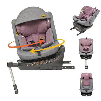 Jovi360 Ranger – 360° draaibare I-Size autostoel met steunpoot