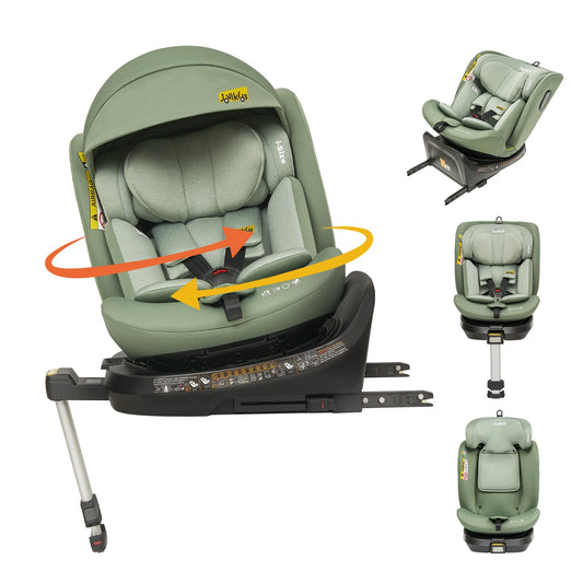 Jovi360 Ranger – Siège auto pivotant à 360° de taille I avec pied de support