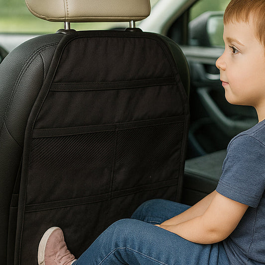GuardPro – Car Seat Back Protector with Organizer