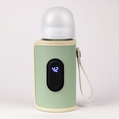 Draagbare USB-flessenwarmer – Verwarm overal en altijd