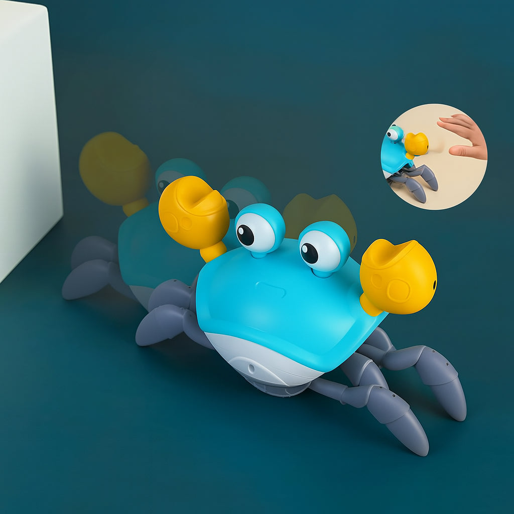 Slimme kruipende krab