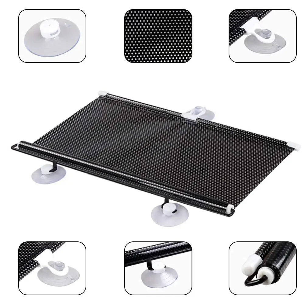 ProtectCar™ – Intrekbare UV-zonwering voor autoramen