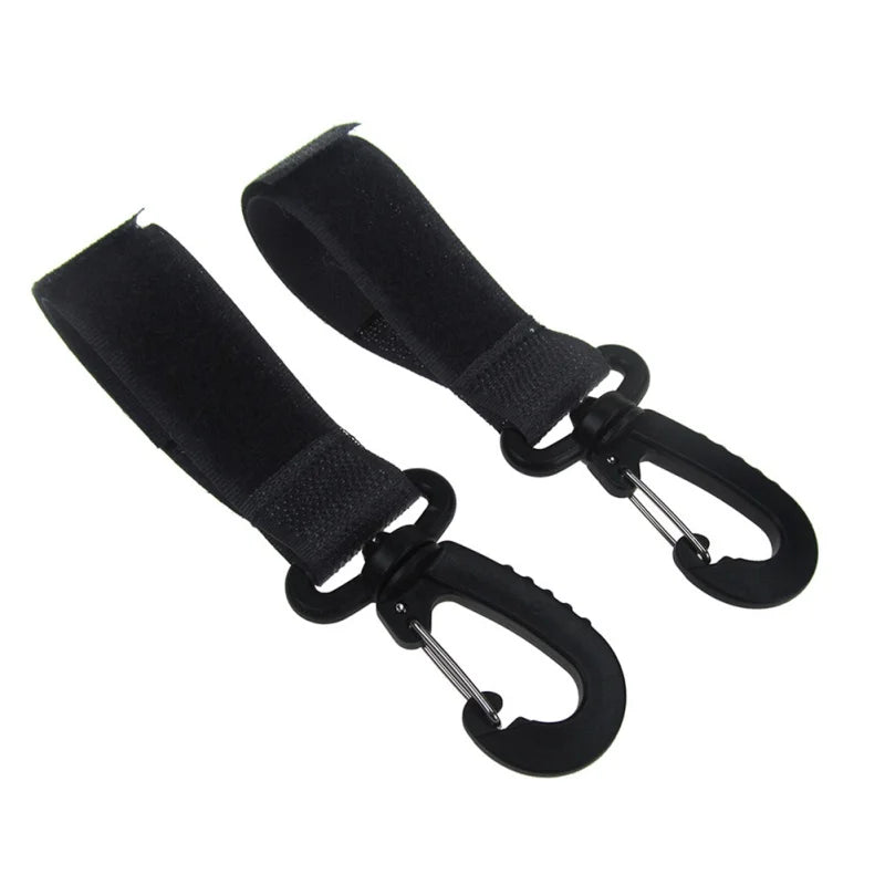 HookFlex – 360° roterende kinderwagenhaken (2-pack)