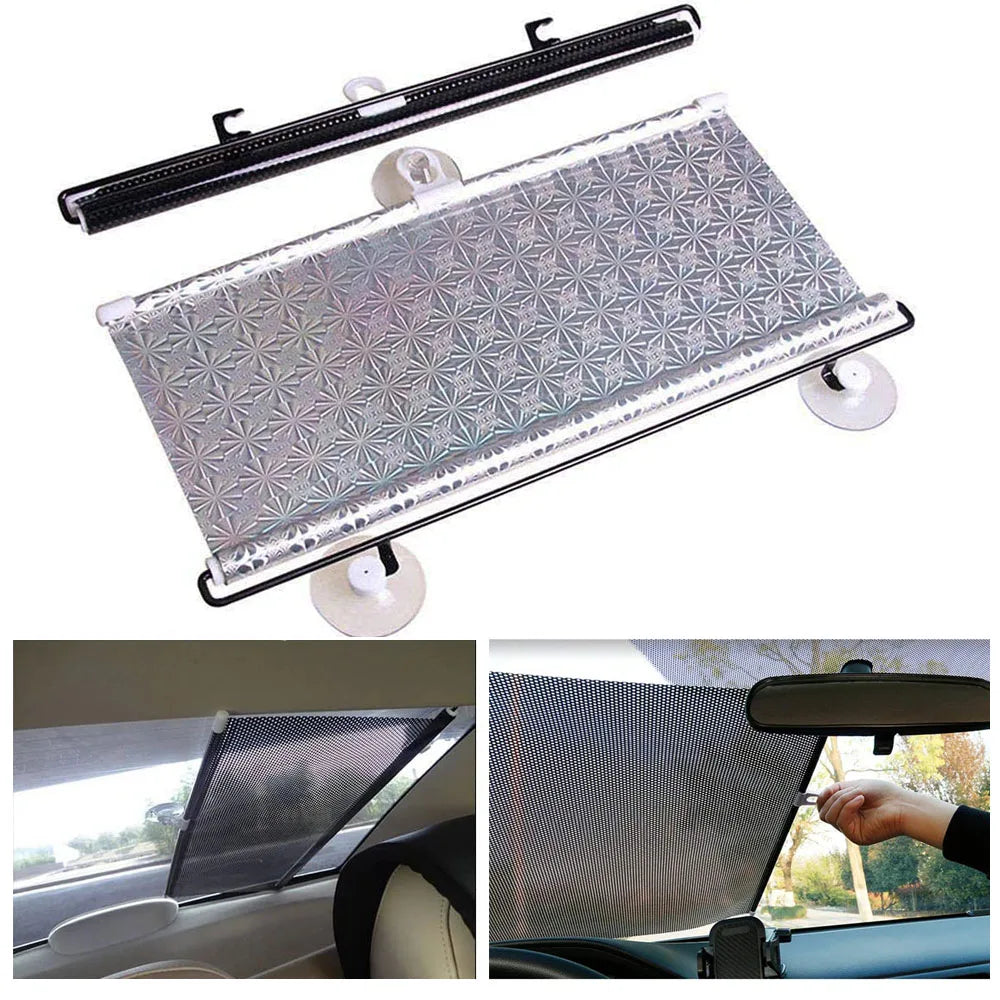 ProtectCar™ – Intrekbare UV-zonwering voor autoramen