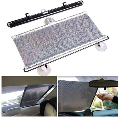 ProtectCar™ – Intrekbare UV-zonwering voor autoramen