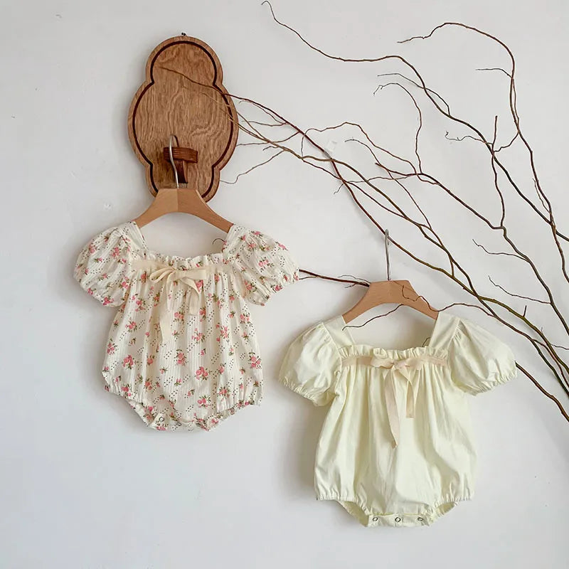 Floral Summer Baby Romper – 0 to 2 Years