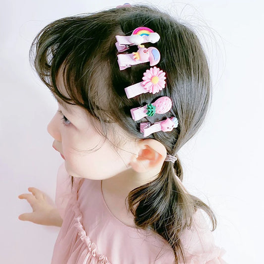 CharmClip 30x Set – Enchanted Bows: 30-Piece Baby Hair Clip Set