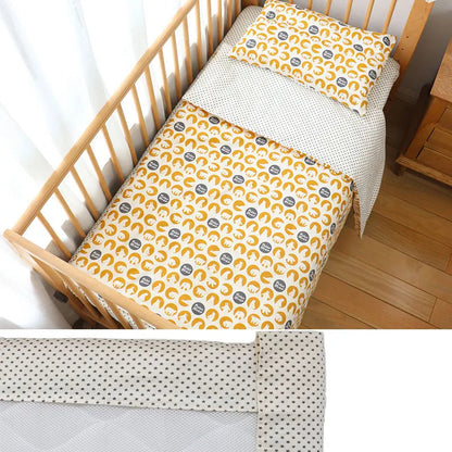 Parure de lit 3 pièces pour lit de bébé – 100 % coton