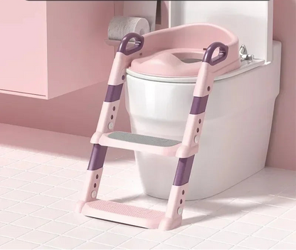 Foldable Toddler Toilet Training Ladder Stool