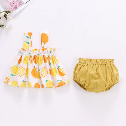 Zomer babymeisjesset – Top en shorts