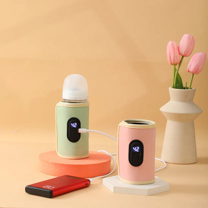 Draagbare USB-flessenwarmer – Verwarm overal en altijd