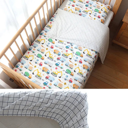 Parure de lit 3 pièces pour lit de bébé – 100 % coton