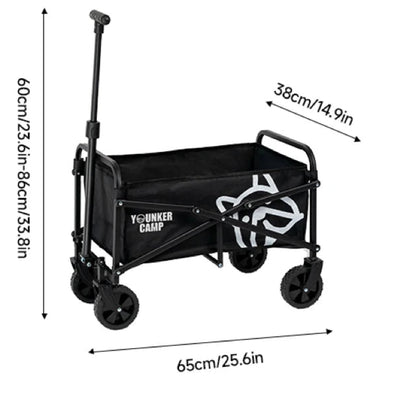 Foldable Lightweight Trolley with Large Capacity