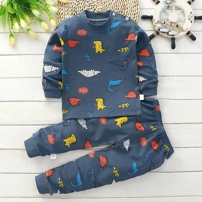 CozyWear – Baumwoll-Pyjama-Set für Kinder für Herbst/Winter