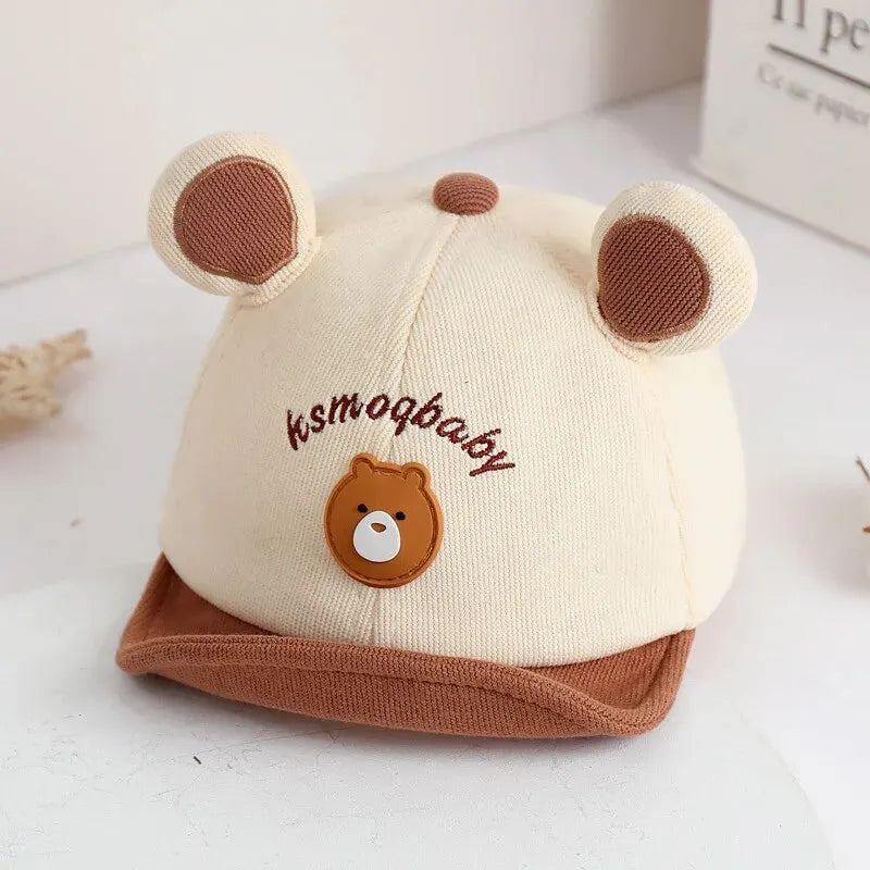BabyBear Cap – Adorable Cartoon Ear Hat for Babies