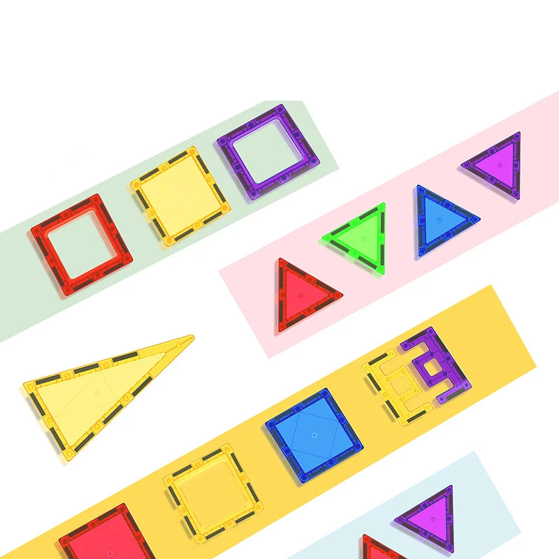 Set de Bloques Magnéticos DIY Montessori