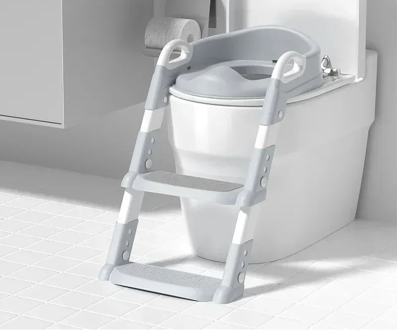Foldable Toddler Toilet Training Ladder Stool