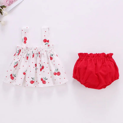 Zomer babymeisjesset – Top en shorts