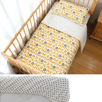 Parure de lit 3 pièces pour lit de bébé – 100 % coton