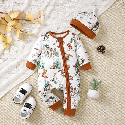 BabyBear Winter Strampler – BabyBear Kuscheltier für die Kleinen