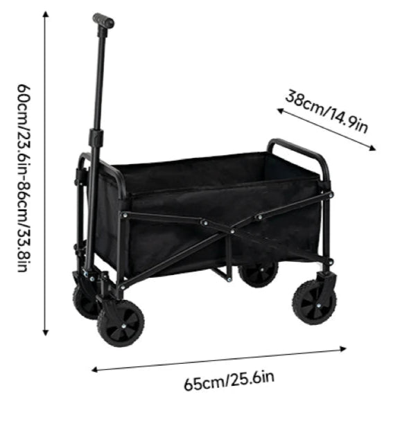 Foldable Lightweight Trolley with Large Capacity