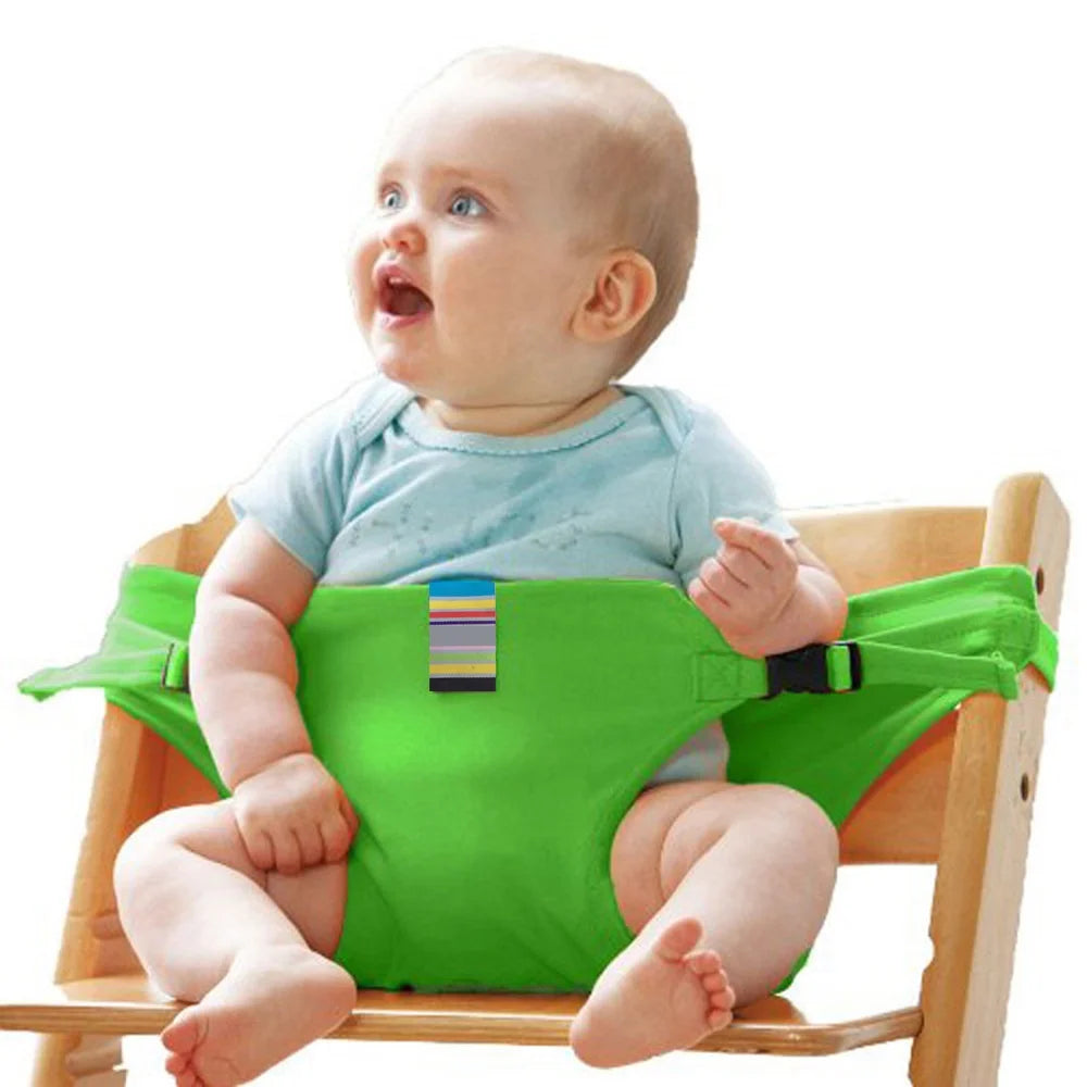 Tragbarer Baby-Esszimmerstuhl mit Sicherheitsgurt