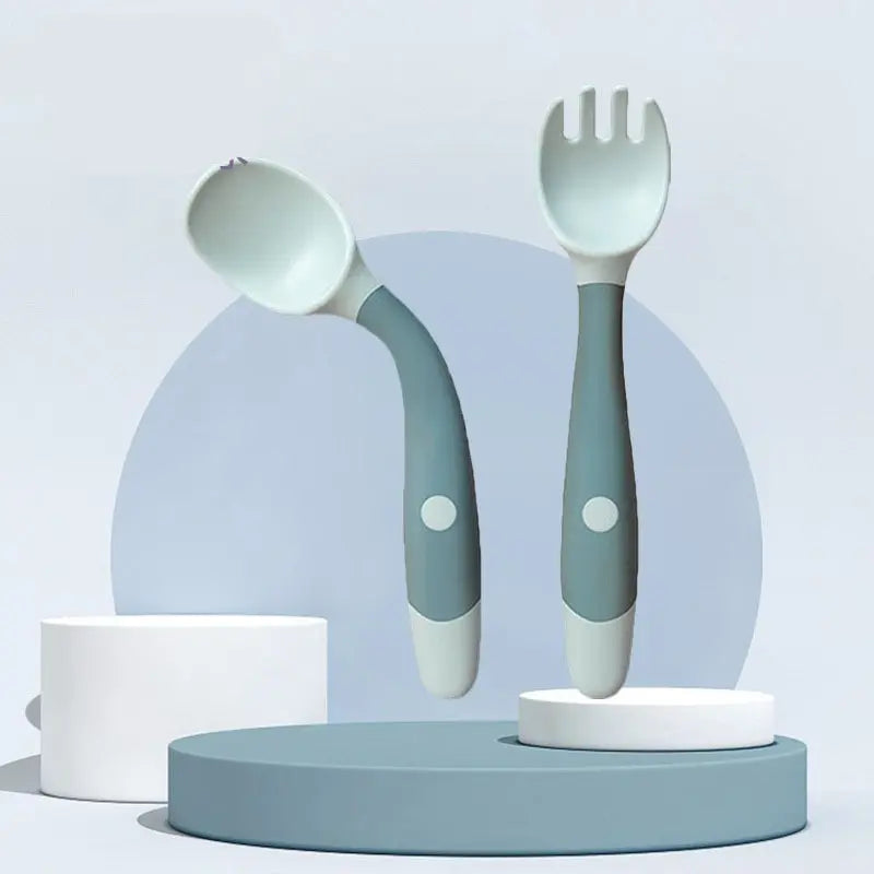 Prime Spoon Set – 360° zelfvoedende siliconen trainingset (2 stuks)