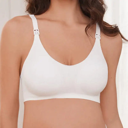 Comfort Seamless Nursing Bra with Adjustable Straps