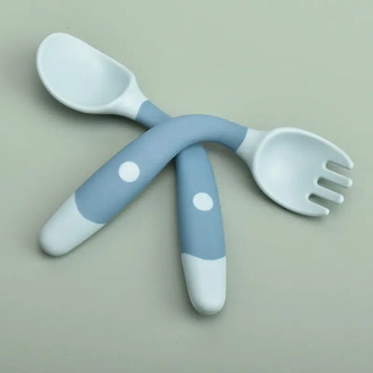 Prime Spoon Set – 360° zelfvoedende siliconen trainingset (2 stuks)