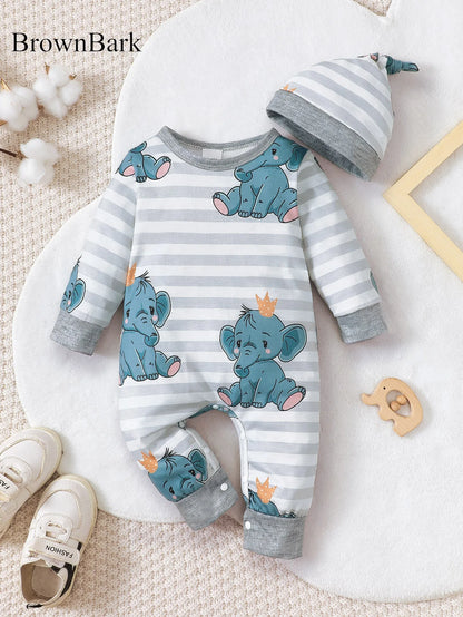 BabyBear Winter Strampler – BabyBear Kuscheltier für die Kleinen