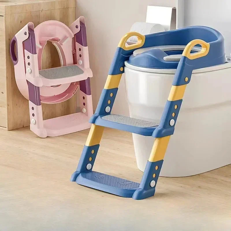 Foldable Toddler Toilet Training Ladder Stool