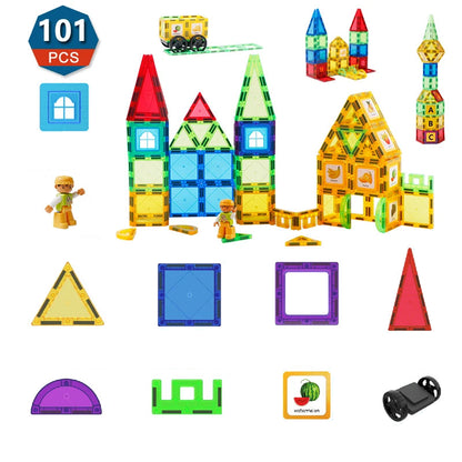 Set de Bloques Magnéticos DIY Montessori