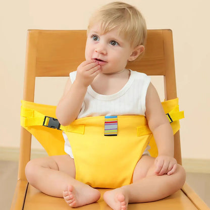 Tragbarer Baby-Esszimmerstuhl mit Sicherheitsgurt