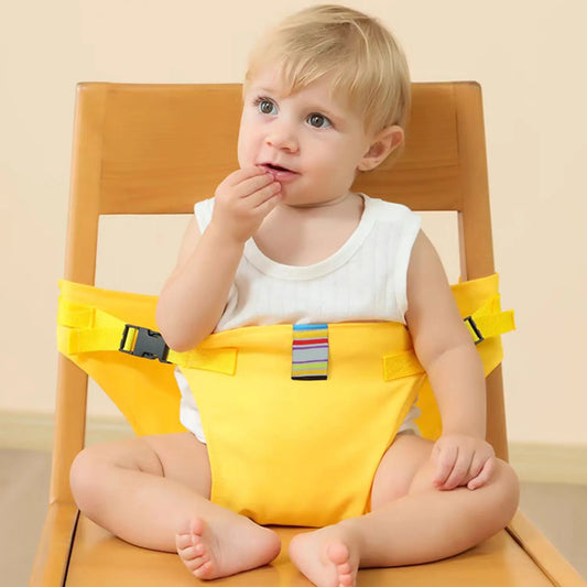 Tragbarer Baby-Esszimmerstuhl mit Sicherheitsgurt