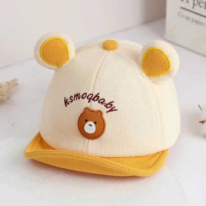 BabyBear Cap – Adorable Cartoon Ear Hat for Babies