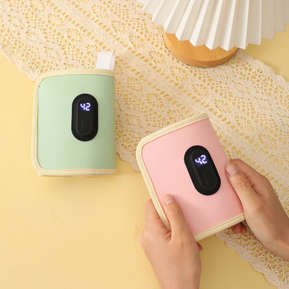 Draagbare USB-flessenwarmer – Verwarm overal en altijd