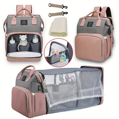Mommy Backpack 3-in-1 – Slimme zwangerschapsrugzak voor moderne moeders