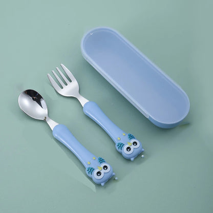 MiniMeal Set – 3-delige roestvrijstalen kinderbestekset