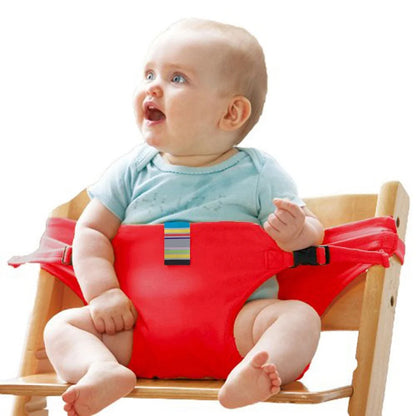 Tragbarer Baby-Esszimmerstuhl mit Sicherheitsgurt