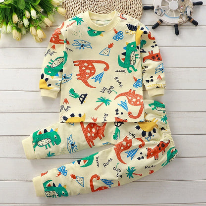CozyWear – Baumwoll-Pyjama-Set für Kinder für Herbst/Winter