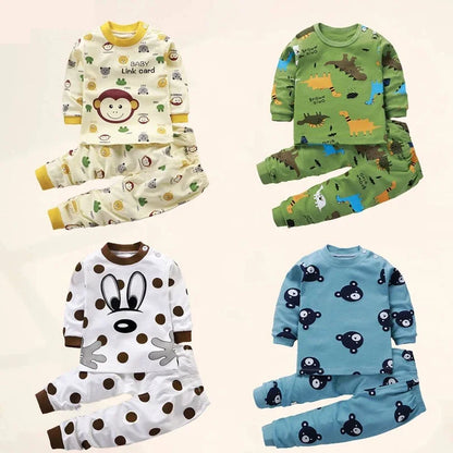 CozyWear – Baumwoll-Pyjama-Set für Kinder für Herbst/Winter