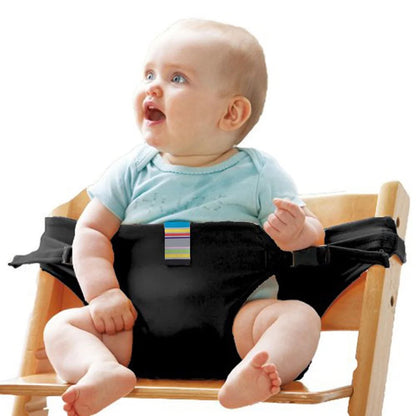 Tragbarer Baby-Esszimmerstuhl mit Sicherheitsgurt