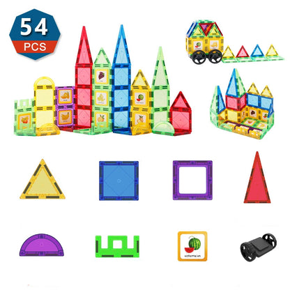 Set de Bloques Magnéticos DIY Montessori
