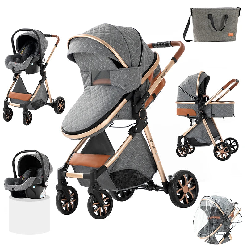 UrbanMove 3-in-1 – Lichtgewicht multifunctionele kinderwagen