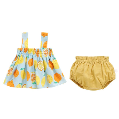 Zomer babymeisjesset – Top en shorts