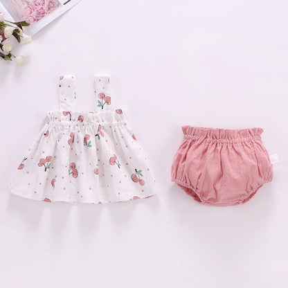 Zomer babymeisjesset – Top en shorts